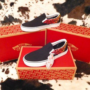 Vans Slip-on Logo Flame